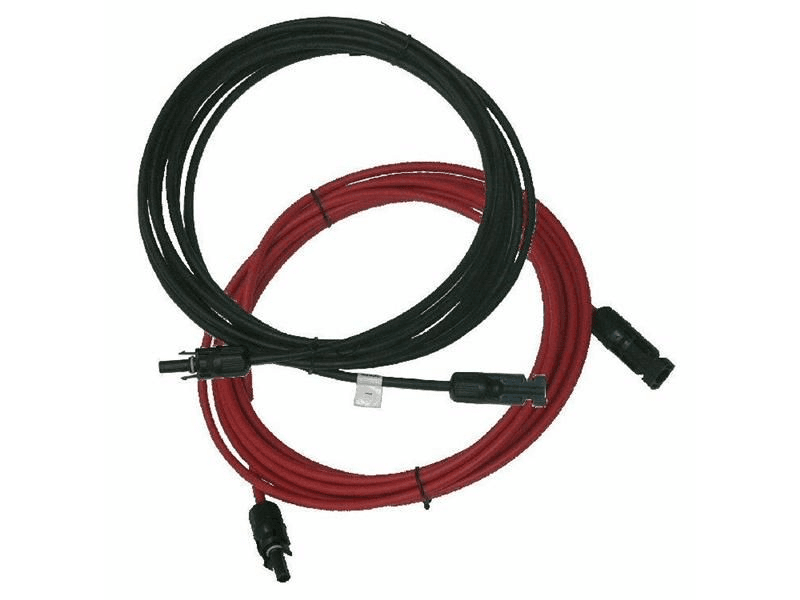 Kabel forlengelse panel-regulator 2x10 meter 6 mm²