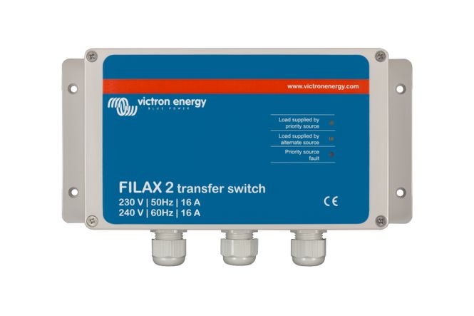 Hovedbilde Victron Filax 2 Transfer Switch CE 230V/50Hz-240V/60Hz - ...