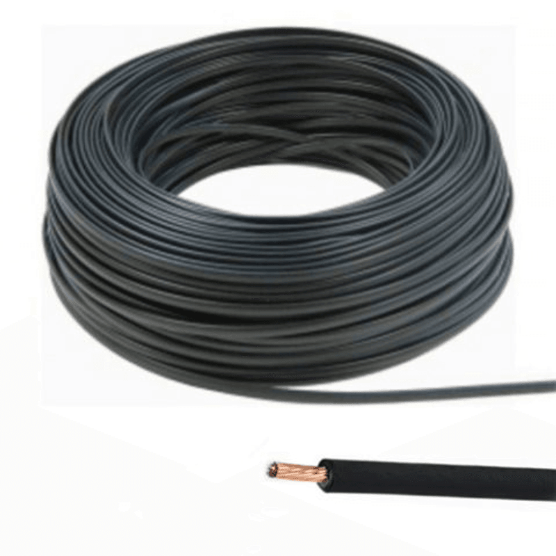 Solcellekabel 6mm2 / 1-leder Metervare