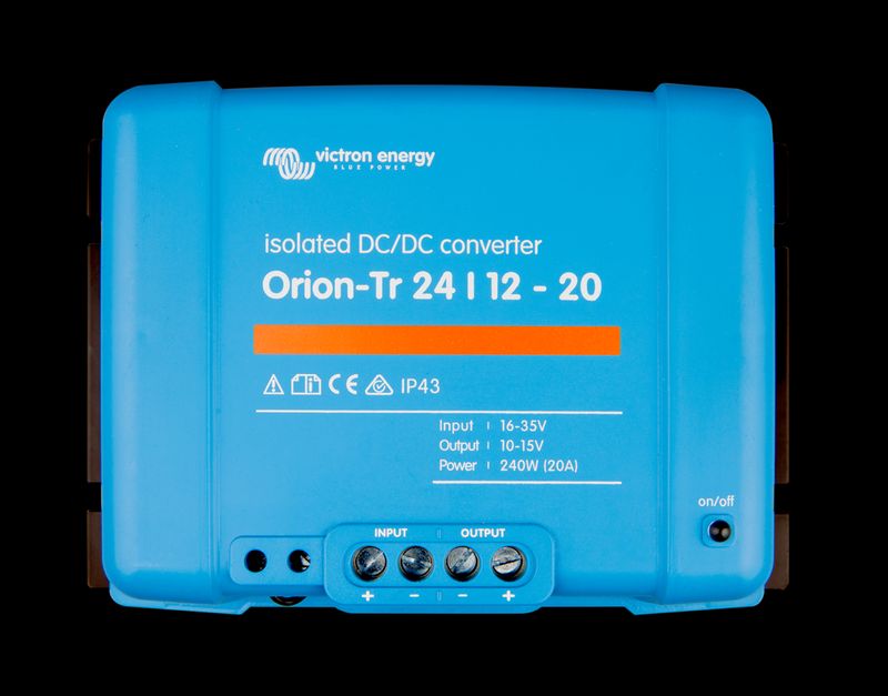 Victron Orion TR Omformer DC-DC 24>12V 20A (Galvanisk isolert)