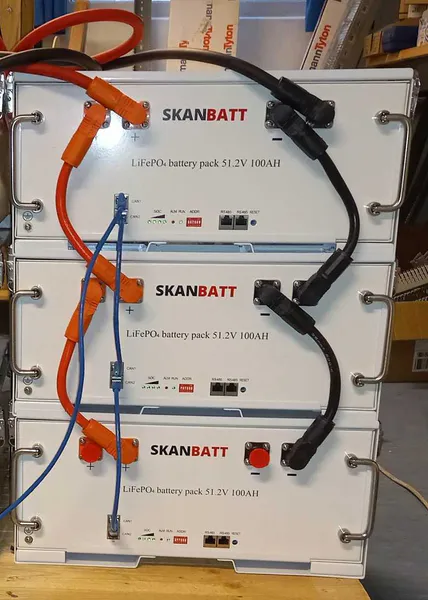 Hovedbilde Lithium Batteripakke 15kWt 48V