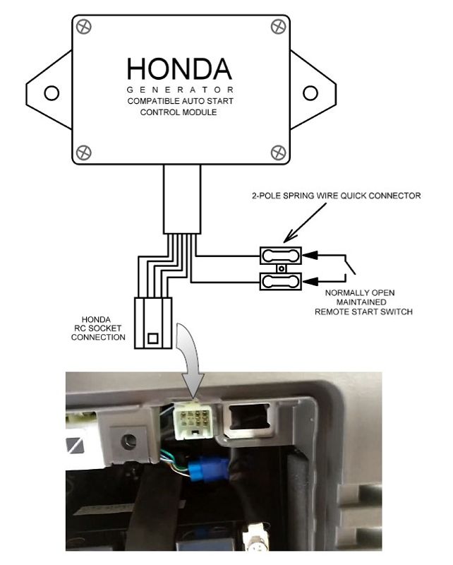 Honda EU70is Auto Start