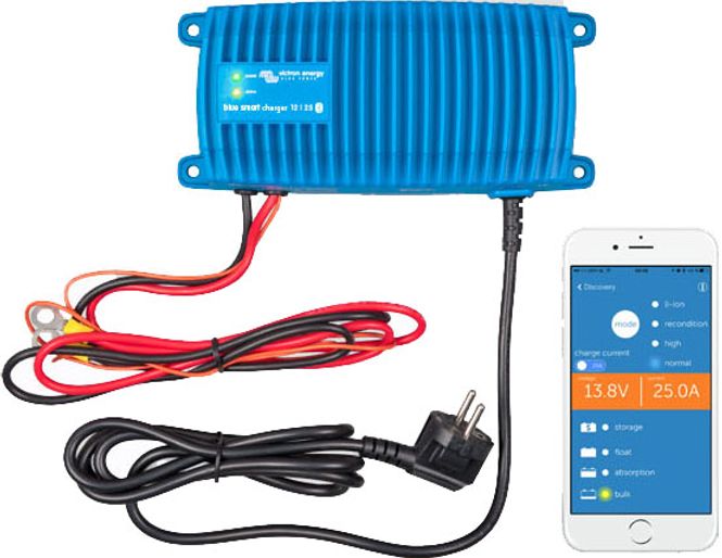 Hovedbilde Victron Blue Smart IP67 Batterilader 12V 13A m/Bluetooth
