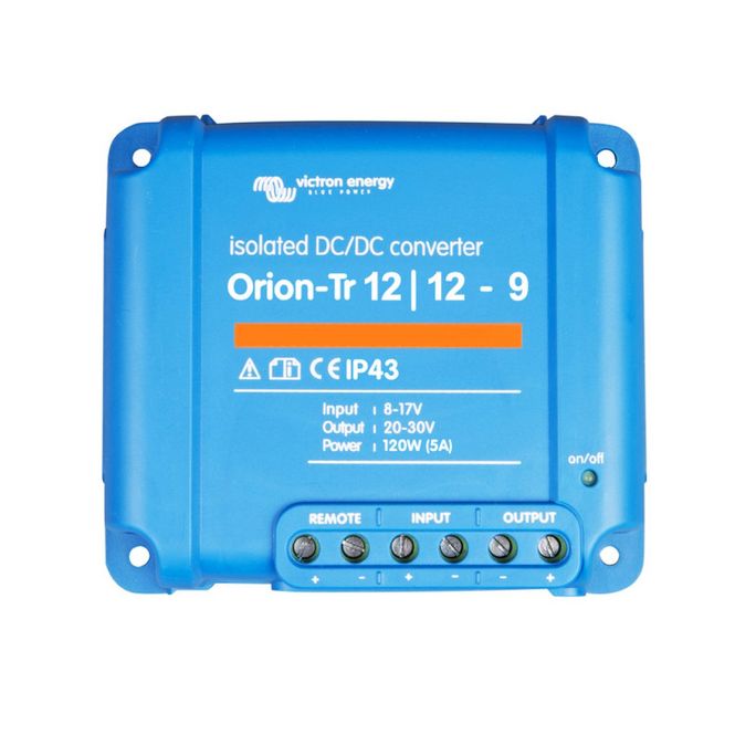 Hovedbilde Victron Orion TR Omformer DC-DC 12>12V 9A (Galvanisk ...