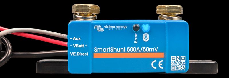 Victron SmartShunt IP65 500A/50mV Batterimonitor m/Bluetooth