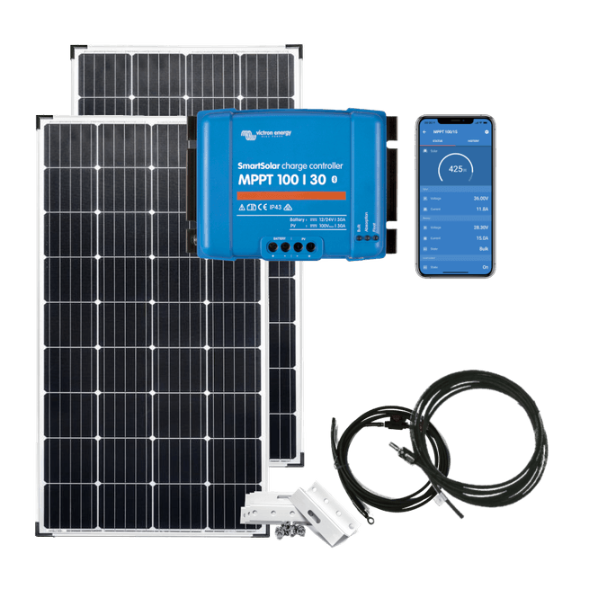 Hovedbilde Solcellepakke Hytte 380w (2x190w) SmartPRO