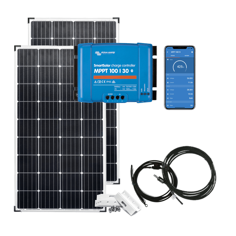 Solcellepakke Hytte 380w (2x190w) SmartPRO