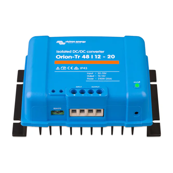 Hovedbilde Victron Orion TR Omformer DC-DC 48>12V 20A (Galvanisk ...
