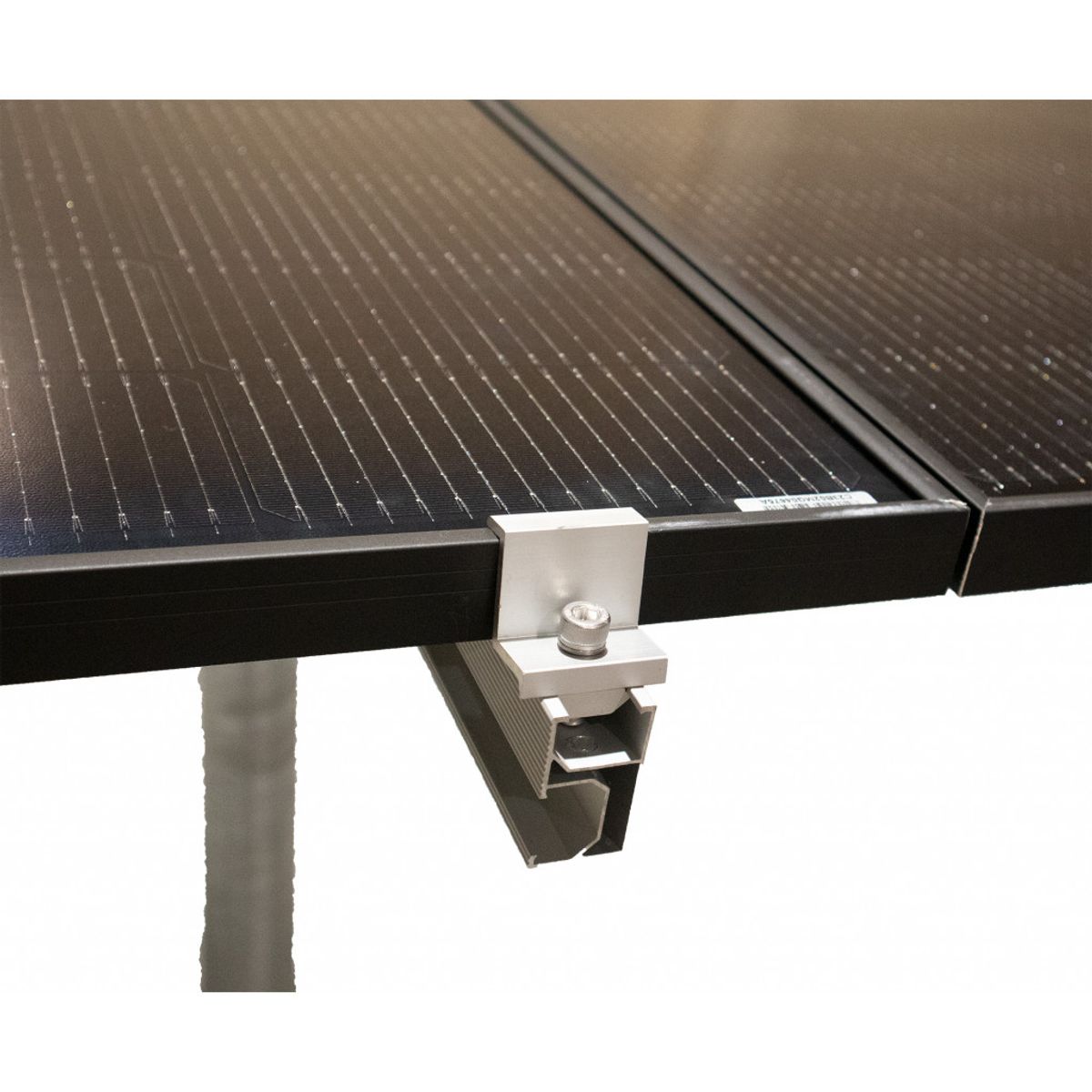 Bakkestativ til solcelle 2x300/350/400W etc