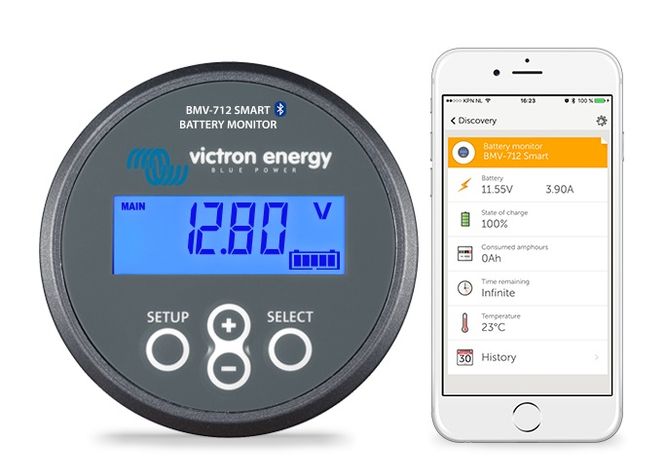Hovedbilde Victron BMV-712 Batterimonitor m/Bluetooth