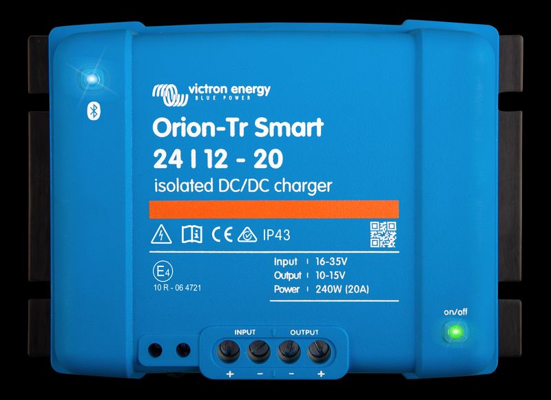 Victron Orion TR Smart DC-DC Lader 24>12V 20A (Galvanisk isolert)