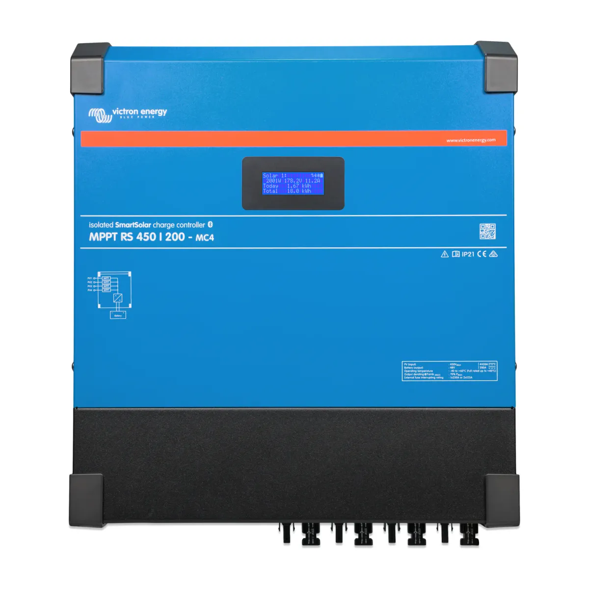 Victron SmartSolar MPPT RS 450/200-MC4