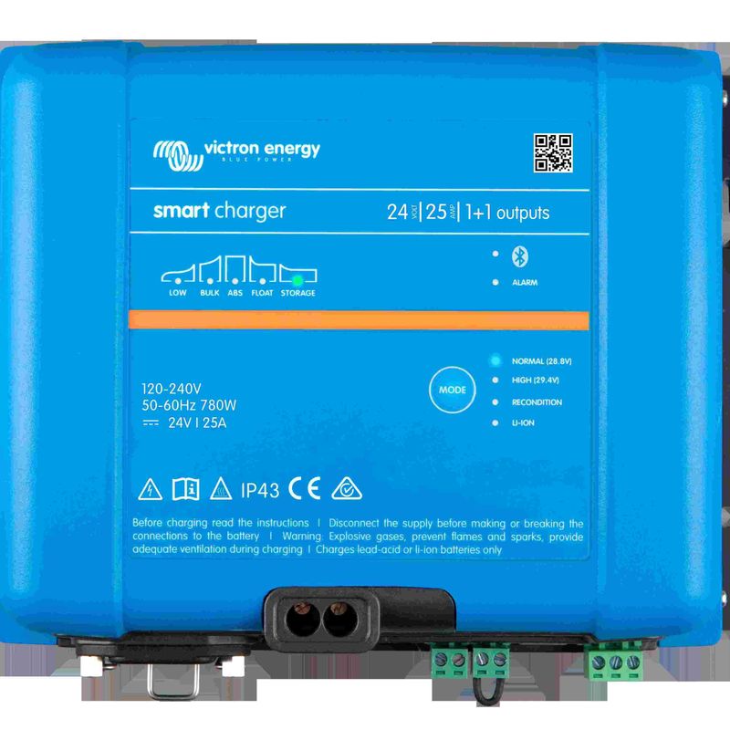 Victron Phoenix Smart IP43 Batterilader 24V 25A 1+1 kanaler