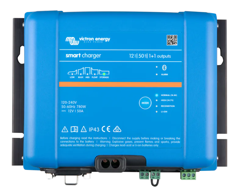 Victron Phoenix Smart IP43 Batterilader 12V 50A 1+1 kanaler